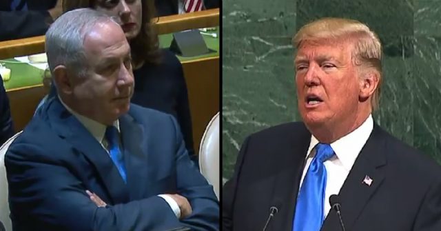 Trump-UN-speech-withNetanyahu